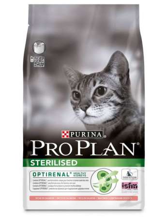 PURINA PRO PLAN STERILISED Gato Rico en Salmón 1,5kg