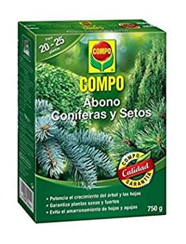 COMPO Abono Coníferas y Setos 750 g