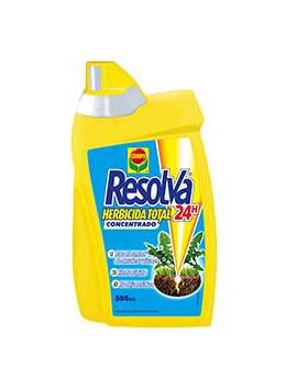 COMPO RESOLVA 24H. Herbicida Total Concentrado 500 ml