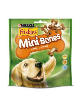 PURINA FRISKIES Mini Bones Snack Perro con Pollo 94g