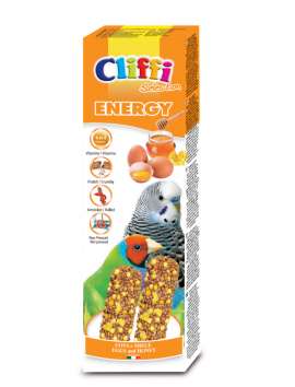 BARRITAS PERIQUITOS Y EXÓTICOS CON HUEVO Y MIEL "ENERGY" Chemi-Vit 60 g
