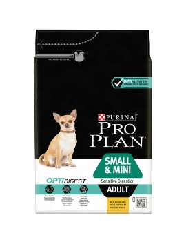 PRO PLAN Perro Adulto Pequeños y Mini con OPTIDIGEST Pollo 3kg