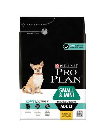 PRO PLAN Perro Adulto Pequeños y Mini con OPTIDIGEST Pollo 3kg